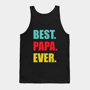 Best Papa Tank Top